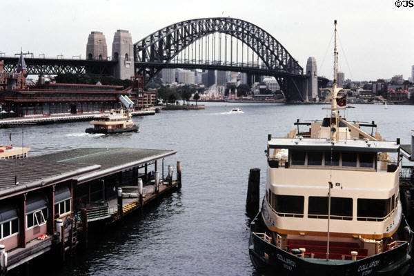 Sydney Harbour Bridge & boats. Sydney, Australia.