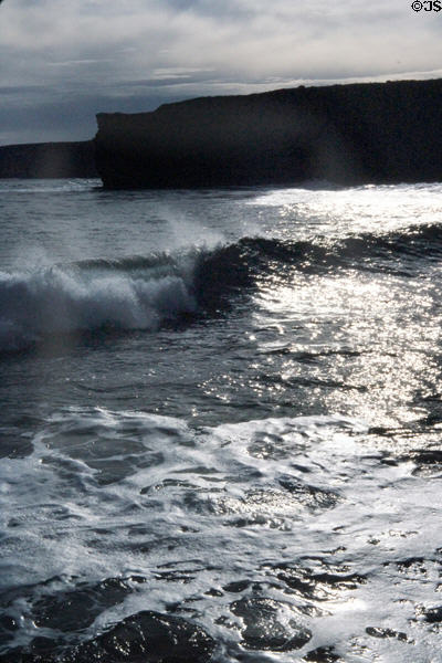 Waves at Port Campbell National Park in Victoria along Great Ocean Road. Australia.