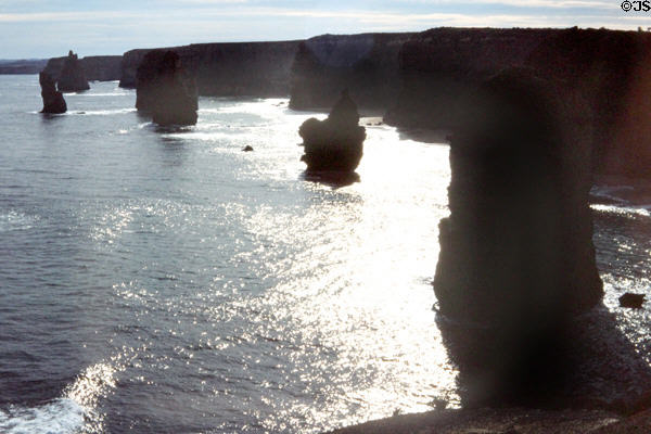 Twelve Apostles rock formation at Port Campbell National Park. Australia.