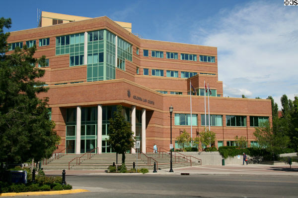 Kelowna Law Courts. Kelowna, BC.