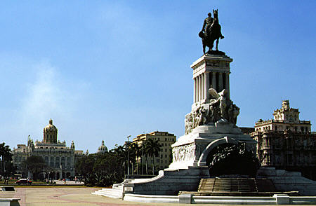 Maximo Gomez Monument & Revolution Museum in Havana. Cuba.