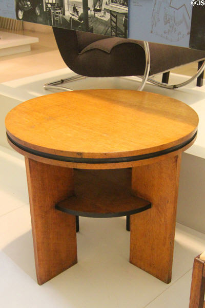 Table (c1933) by Luis Feduchi Ruiz at Museum of Decorative Arts. Barcelona, Spain.