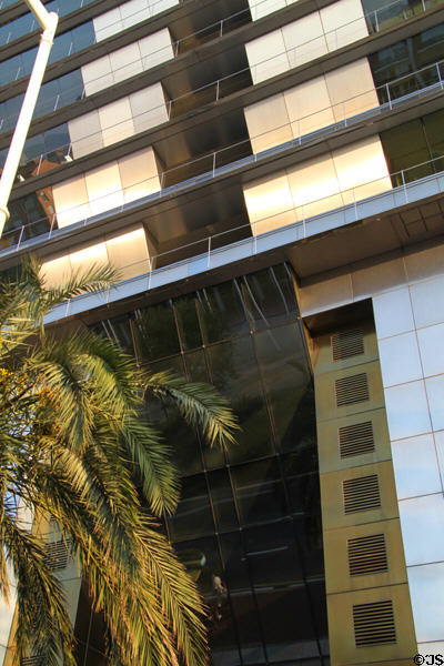 Details of Torre Mapfre. Barcelona, Spain.
