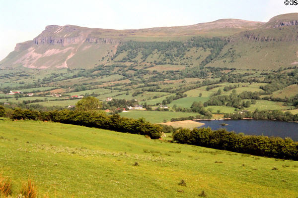 Scenic view west of Sligo. Ireland.