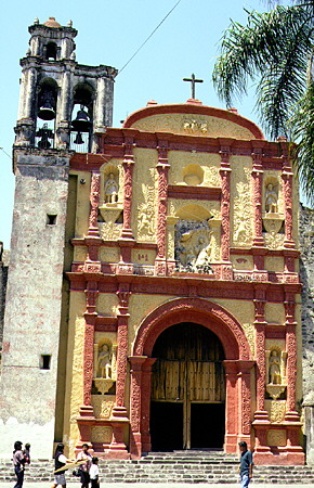 Chapel on grounds of Cathedral in Cuernavaca. Mexico.