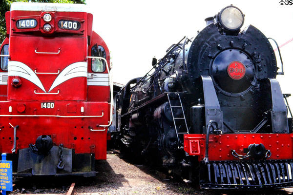 Locomotive1400 & 900 at MOTAT. Auckland, New Zealand.