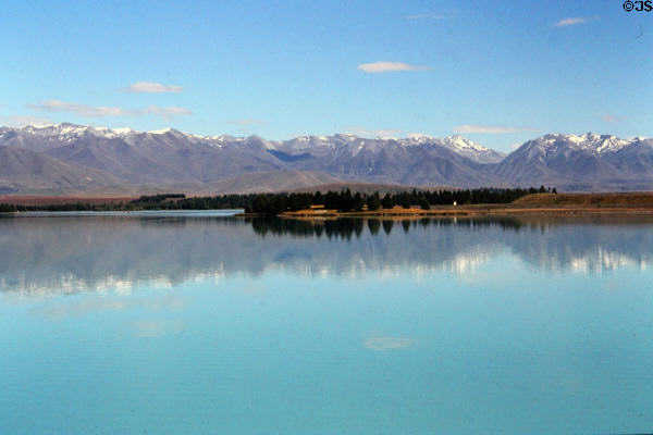 Dam at Twizel. New Zealand.