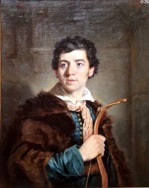 William Allan in Circassian Dress (1818) by William Nicholson of Edinburgh at National Gallery of Scotland. Edinburgh, Scotland.
