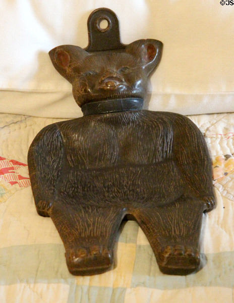 Hot water bear bottle at Brodie Castle. Brodie, Scotland.