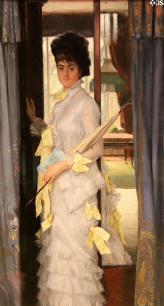 Summer portrait (1876) by James Tissot at Tate Britain. London, United Kingdom.