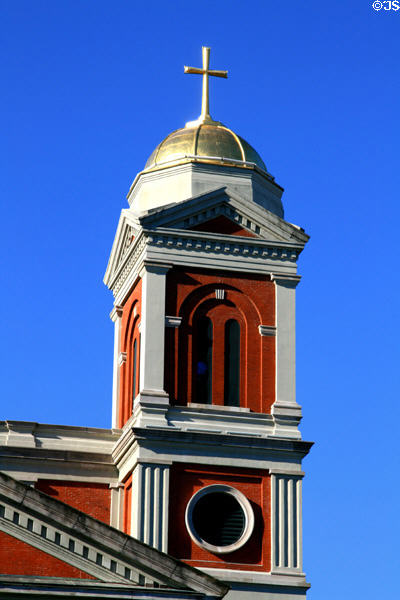 Tower of Cathedral of Immaculate Conception. Mobile, AL.