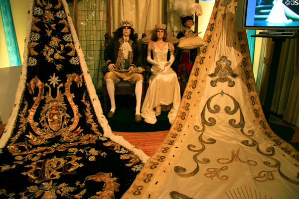 Robes & gowns at Mobile Carnival Museum. Mobile, AL.