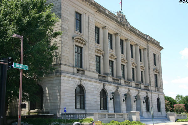 Pulaski County Courthouse extension (1912). Little Rock, AR.
