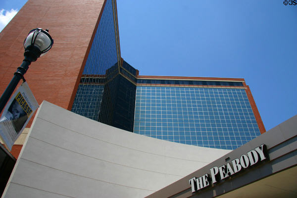 Peabody Little Rock Hotel (1982) (19 floors). Little Rock, AR.