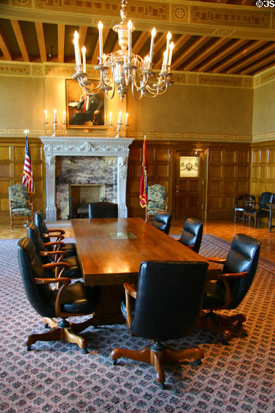 Governor's Reception Room in Arkansas State Capitol. Little Rock, AR.