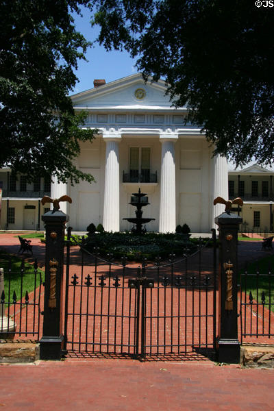 Iron gates of Old Arkansas State House. Little Rock, AR.