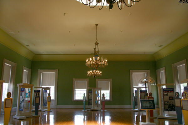 Legislative Chamber enlarged in 1885 in Old State House. Little Rock, AR.