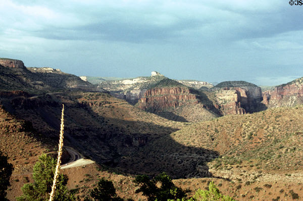 Salt River Canyon view. AZ.