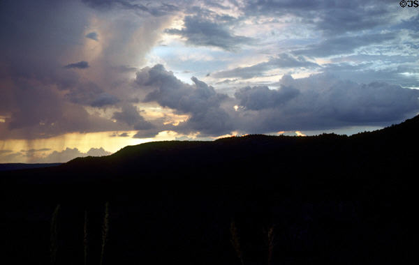 Salt River Canyon sunset. AZ.