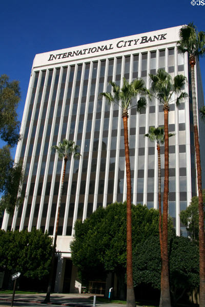 International City Bank Building (1982) (10 floors) (249 East Ocean Blvd.). Long Beach, CA.