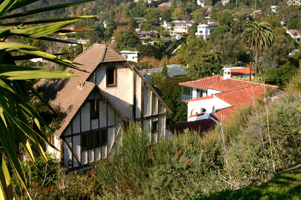 Rustic Canyon homes. Santa Monica, CA.