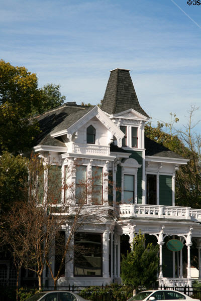 Forthmann House (1880's) (2801 S. Hoover St.) now University of Southern California's Community House. Los Angeles, CA. Style: Second Empire + Queen Anne.