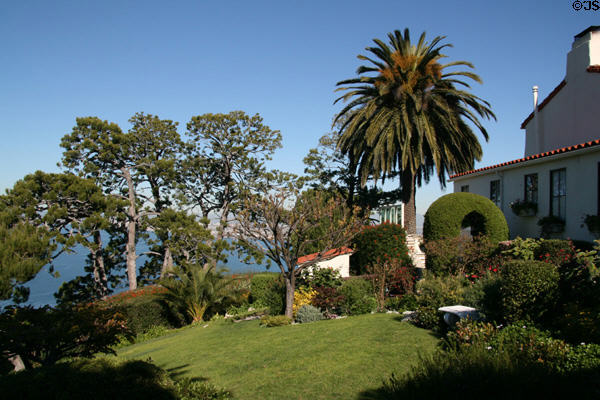 Gardens of La Venta Inn (1923) by Olmsted & Olmsted. Rancho Palos Verdes, CA.