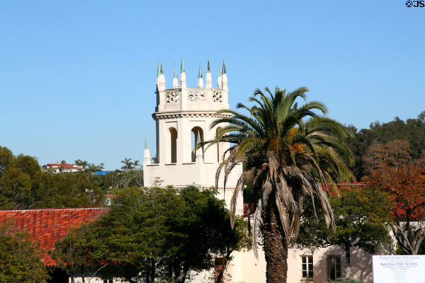 Malaga Cove School (1926) (Via Arroyo). Rancho Palos Verdes, CA. Architect: Allison & Allison.