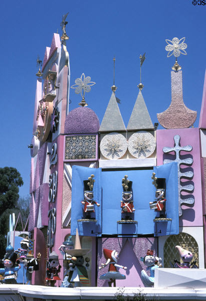 Detail of "It's a Small World" ride at Disneyland ®. Anaheim, CA.