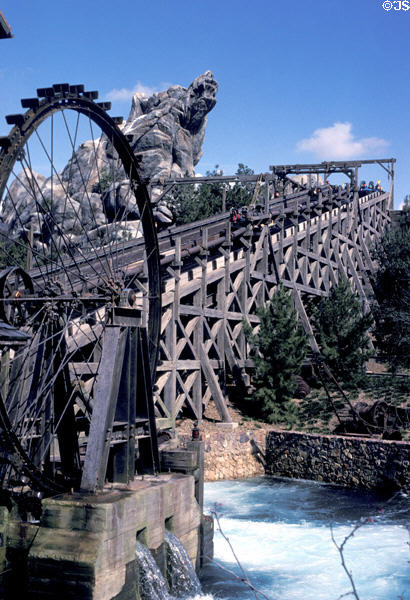 Grizzly river water ride at Disney's California Adventure . Anaheim, CA.