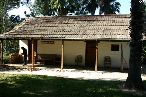 Polonia Montanez Adobe (1794) (31745 Los Rios St.). Capistrano, CA. Style: Adobe. On National Register.