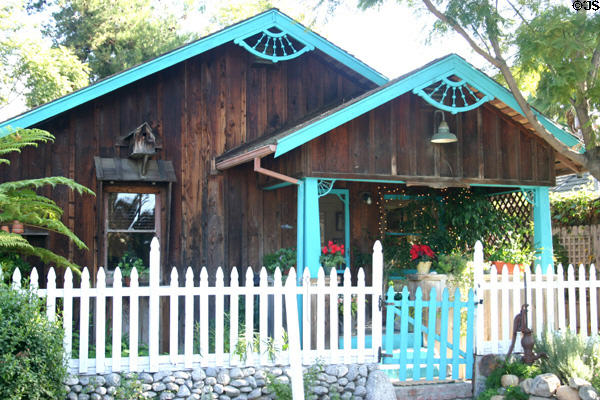 Board & batten house on Los Rios Street Historic District. Capistrano, CA.