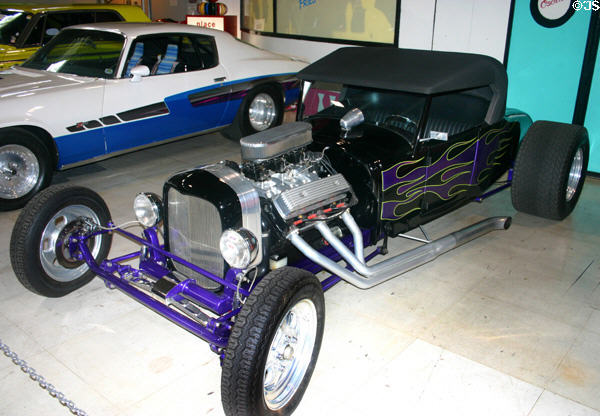 Custom race car #92 made pre-WWII with Ford Model A & B parts at San Diego Automotive Museum. San Diego, CA.