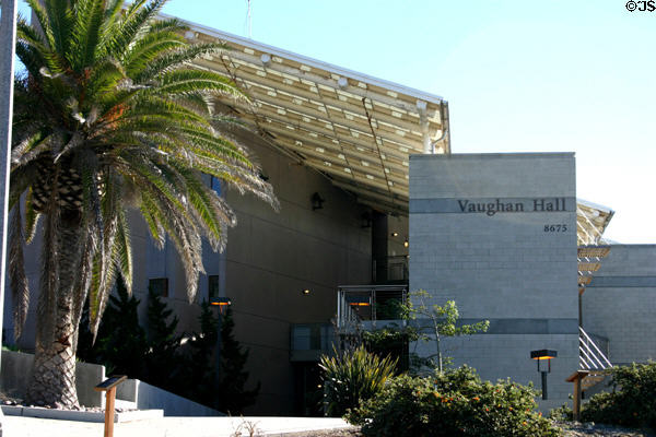 Scripps Institution of Oceanography Vaughn Hall at UCSD. La Jolla, CA.