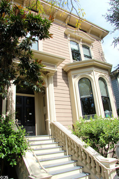 Knox-Buckley House (1872-3) at Preservation Park. Oakland, CA.