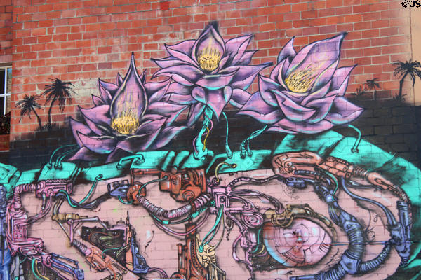 Urban mural. Oakland, CA.