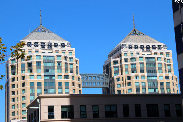 Spires of Federal Tower Buildings (1994). Oakland, CA.
