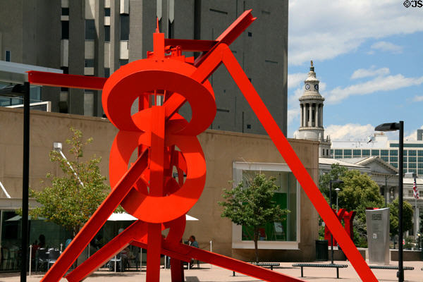 Lau Tzu (1995) by Mark di Suvero at Denver Art Museum. Denver, CO.