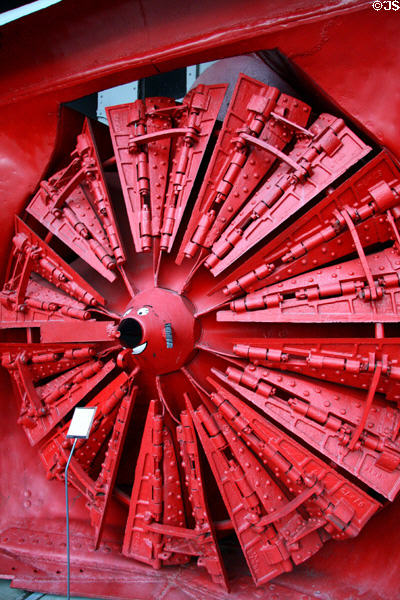 Rotary snowplow (1909) by Leslie Bros Manufacturing at Forney Museum. Denver, CO.