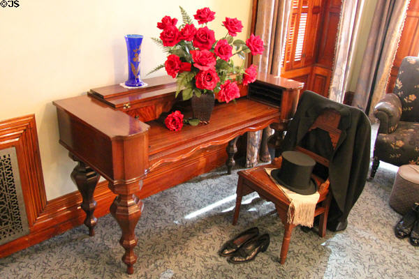 Desk at Rosemount House Museum. Pueblo, CO.