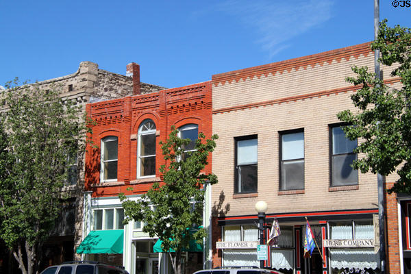 Italianate commercial buildings (323-321 S. Union Ave.). Pueblo, CO.