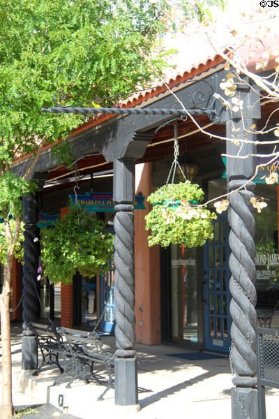 Arcaded sidewalk on Victoria Ave. Pueblo, CO.