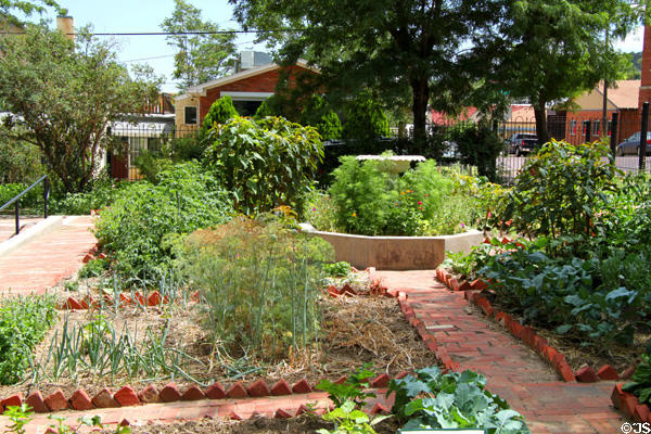 Kitchen garden at Trinidad History Museum. Trinidad, CO.
