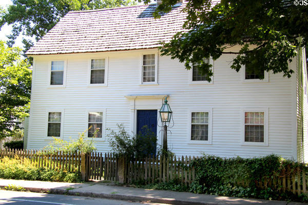 Thomas Burgis, Jr. House (1736) (85 Boston St.). Guilford, CT. Style: Colonial.