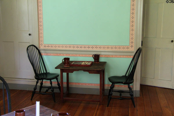 Parlor at Medad Stone Tavern Museum. Guilford, CT.