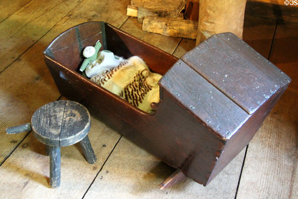 Cradle at Stanley-Whitman House. Farmington, CT.
