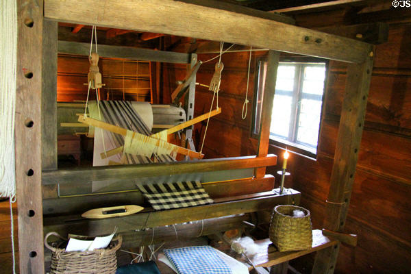 Barn loom at Stanley-Whitman House. Farmington, CT.