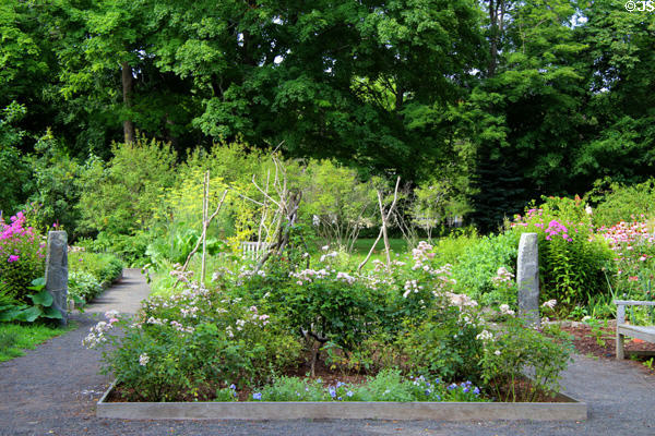 Garden at Florence Griswold Museum. Old Lyme, CT.