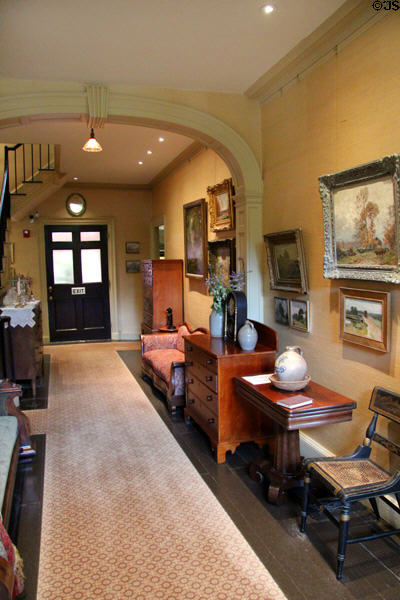 Center Hall at Florence Griswold Museum. Old Lyme, CT.