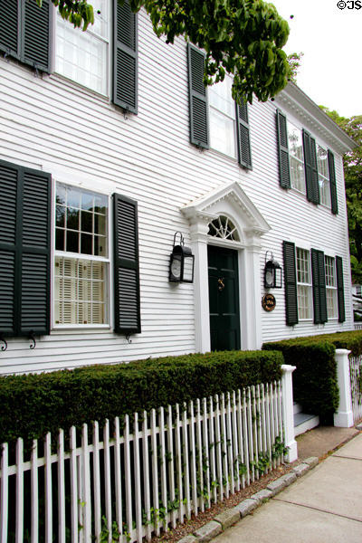 Grover L'Hommideau House (1799) (32 Main St.). Essex, CT.